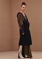 Image 1 of CONTRAST COLOUR BLOCK RAINCOAT / LONG STRAPPY DRESS / CAMISOLE TOP / HIGH-HEEL LEATHER BOOTS from Zara