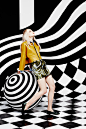 Op Art for Schon! Magazine : Fashion Editorial for Schon! Magazine