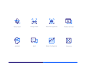 RedesignofBaiduAiServiceIcon╱icon﹝UI﹞╱uiiocn，icon，规范icon，APPiconwebappicon