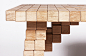 胶水比木头坚固 blocks collection木块像素家具-奇趣发现