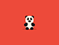Dribbble - Hungry Panda {gif} by Linn Fritz