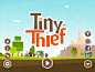 Tiny Thief Main Menu: screenshots, UI
