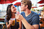happy couple on date drinking some beers by Joshua Resnick on 500px