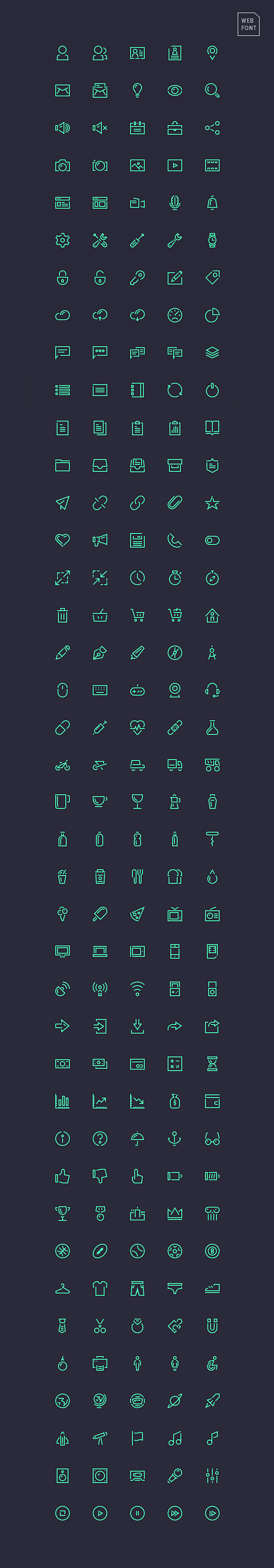 Stroke Gap Icons - W...