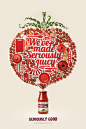 Heinz Seriously Good Sauce Print : My Role: Creative Director & IllustratorA series of print ads to communicate the amount of serious hard work that goes into making these seriously good pasta sauces.Creatives:Jennie LiddellJulia Ferrier