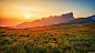 General 3840x2160 landscape nature mountains sunset panoramas sunlight