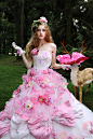 宛若童话公主 TIGLILY 2015春夏婚纱系列。美得令人窒息！[xkl囧] 喜欢就关注@女装搭配日志