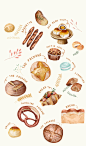 小清新甜品美食插画【第三弹】-插画-UICN用户体验设计平台