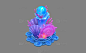 夜明珠 龙宫珍宝 海底 珊瑚礁 贝壳 路灯 海域 - 综合模型 蛮蜗网