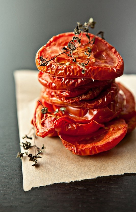 Slow roasted tomatoe...