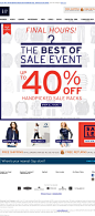 Gap - Few hours left! Best of Sale Event ends tonight