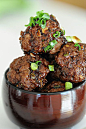 Bearwithmeee: Saucy Asian Meatballs: 