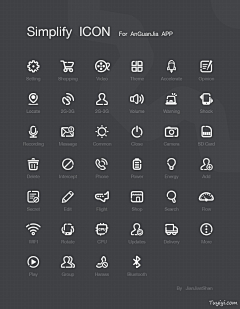 胥冥采集到Icons 小图标