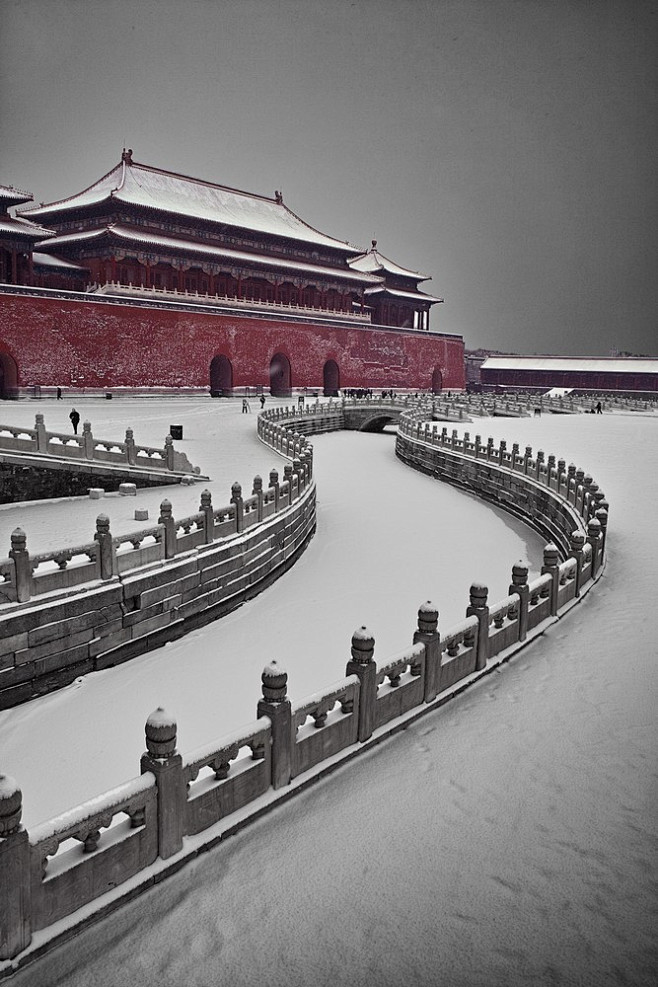 北京 雪，-梵地
