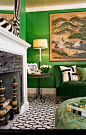 Adventures in Design: Emerald Green Interiors