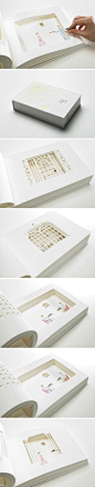 【求婚书】由日本设计师Yoshie Watanabe创作的求婚书（Proponere），是一本书，也是一本美好的求婚创意。以镂空雕刻的工艺辅以精致彩绘，在一本看似平淡无奇的书本里营造出立体的空间，真实的戒指与虚拟的场景巧妙融合，极为浪漫。