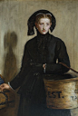 A Widow's Mite,  John Everett Millais, 1870