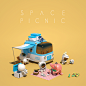 Space Picnic : Art Toy+Animation='Space Picnic'