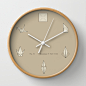 Evolution of Paper Crane Wall Clock by AGRIMONY // Aaron Thong | Society6