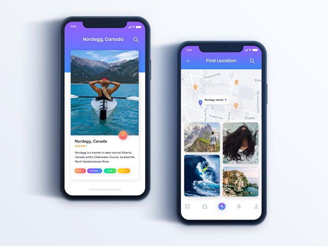 Travel App UI Design...