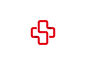 S + Cross Logo Design for a Website About Health
