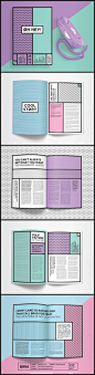 Design by Shanti Sparrow www.shantisparrow.com Client: Oh Hey! Project Name: Magazine Design