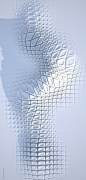 Hi-Macs wall sculpture | Ora Ito