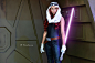 People 2560x1707 Star Wars cosplay Jedi Sith Mara Jade lightsaber