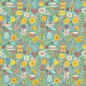 Macarons Pattern : Macarons pattern, design process