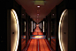 漂亮的酒店走廊,黄连素