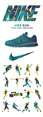 RUN : NIKE RUN - Visual concept