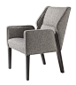 Jett Wood Leg Arm Chair