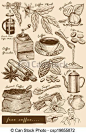 coffee plant illustration - Recherche Google: 