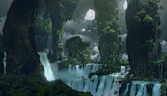 NamedD采集到Matte Painting