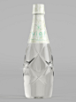 Agua Viel-来自哥伦比亚的水晶切割水饮料包装设计-看起来像一个波光粼粼的水或酒瓶子，让你的皮肤看起来年轻，这是革命性的饮料。用简单的和干净的设计，以吸引有兴趣的观众来保护它。---酷图编号1155091