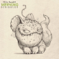 adorably cute monster drawings by chris ryniak (1)