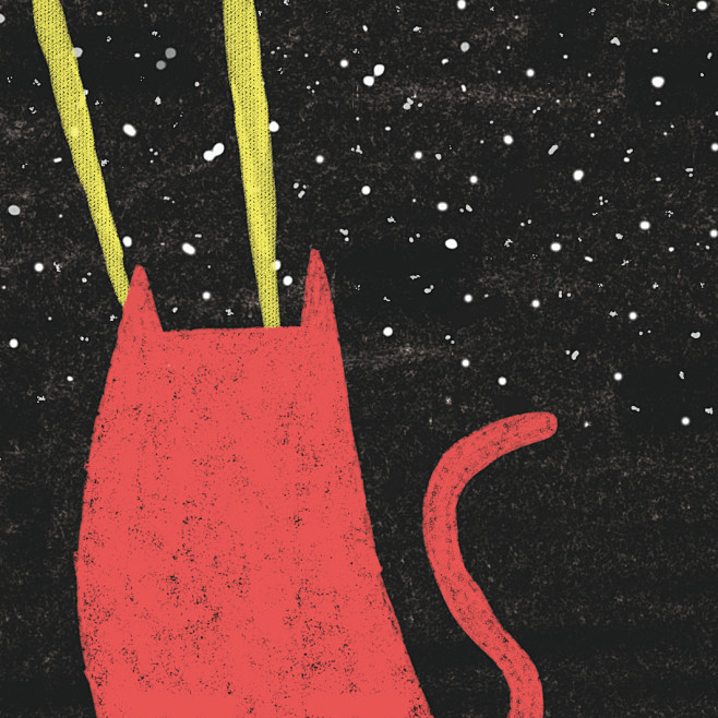 猫与星空
