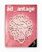 Advantage Type Magazine Cover on Behance #字体设计#