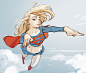 speed supergirl by joel27 on deviantART