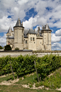 Saumur castle by Eusebius-fr