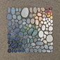 beach pebbles : Pebbles collected on the beach. 

Redwood National Park, California.

May 2015