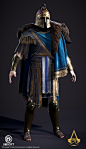 Assassin's Creed Origins : Lucius Septimus' Outfit, Mathieu Goulet : My small contribution to ACO, I did this guy's outfit, the face and helmet were done by other artists.