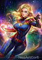 Captain Marvel by NeoArtCorE