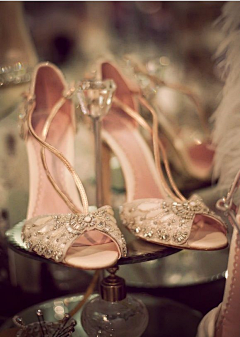 尚尚国际爱克拉婚礼采集到新娘美鞋