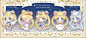 Sailor Moon Charm Set by Kaze-Hime