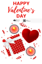 [美工云]-Valentine's-Day-Vector情人节矢量素材_PNG：