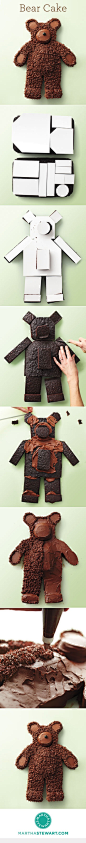 How to Make a Bear Cake