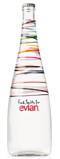 evian限量版瓶子设计