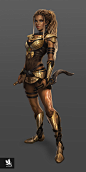 Killer Instinct 2- Maya, Atomhawk Design : character for the game 'killer instinct 2'