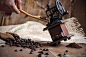 Grinding roasted coffee by Kristiyan Minkov on 500px